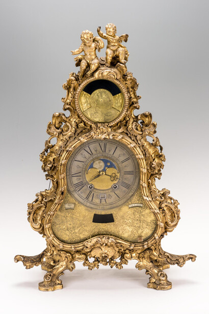 Louis Poiret, Rococo astronomical clock, 18th century. Courtesy of The State Hermitage Museum
