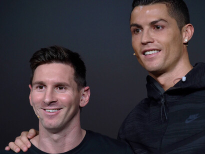 O auge da rivalidade entre os gigantes Messi e CR7 foi quando ambos estavam nos clubes espanhóis Barcelona e Real Madrid