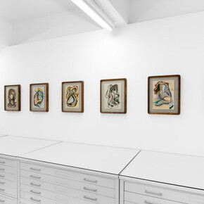 Jill Greenberg, Grandfathered in, exhibition view. Courtesy of Clamp