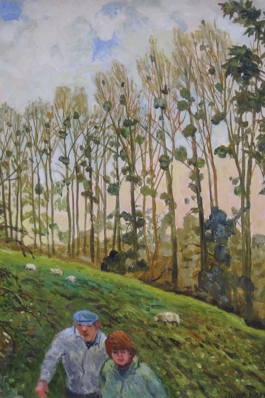 June Berry, A Walk Across the Fields