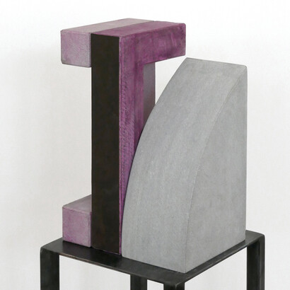 Alice Cattaneo, Paesaggio ininterrotto #1, 2022, 30x20x15cm, Sandstone pigments

