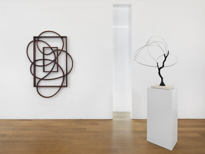 Pablo Reinoso, vue de l'exposition. Avec l'aimable autorisation de la galerie Xippas