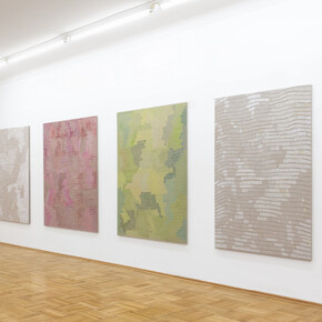 Natasza Niedziółka, Call and response, exhibition view. Courtesy of Galerie nächst St. Stephan