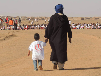 Campamento de refugiados saharauis