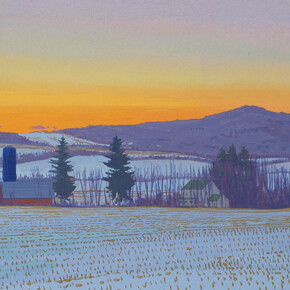 Robert Moylan, Pearson farm (detail), 2025. Courtesy of Carrie Haddad Gallery