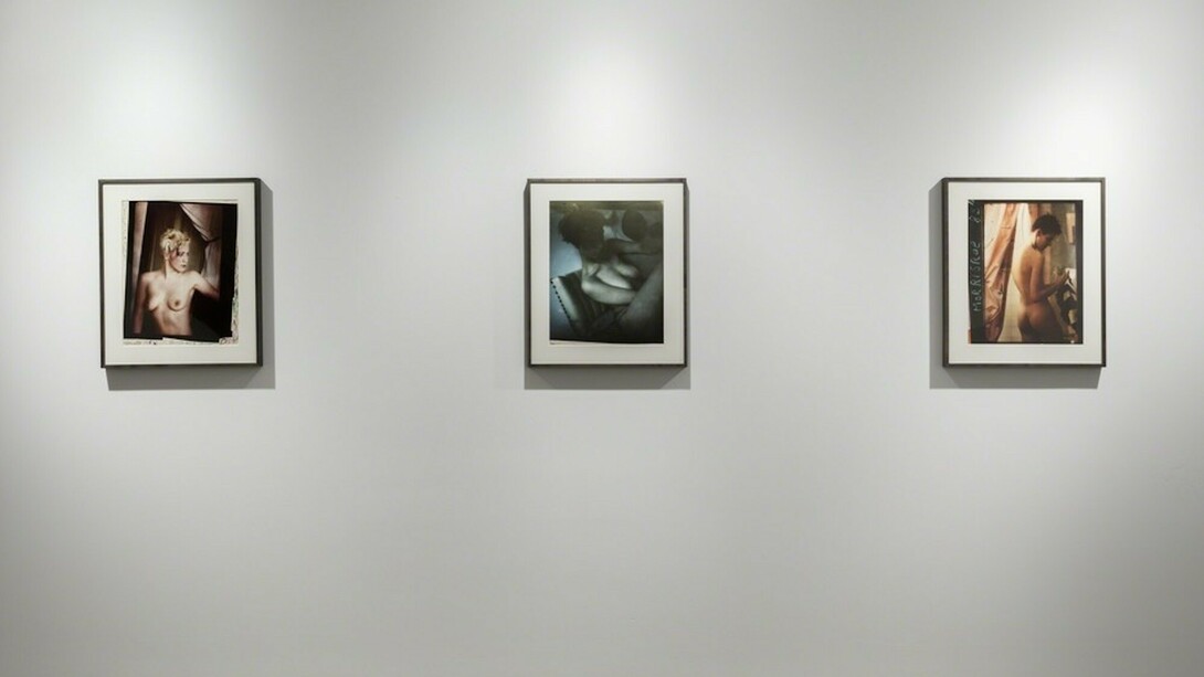 Mark Morrisroe. Works from 1982 - 85, Exhibition view. Courtesy of Alexander and Bonin