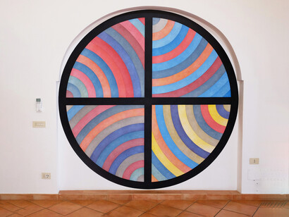 Wall Drawing, Casa L'Orto Praiano. Courtesy Marea Art Project