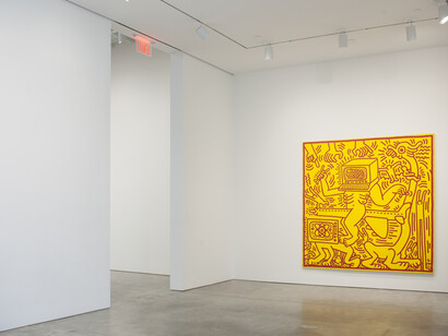 Keith Haring, Installation image © Keith Haring Foundation. Courtesy Skarstedt, New York