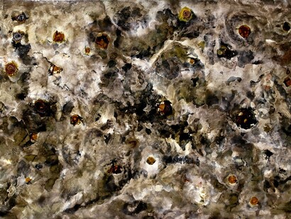 Mariano Chelo, Genesi 1, 175 x 75 cm