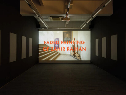 Raihan, Ghatak, Tarkovsky, exhibition view. Courtesy of Experimenter