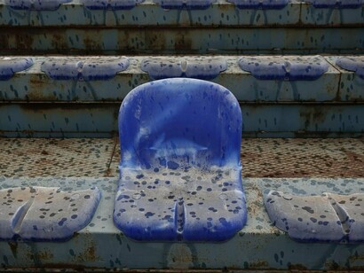 Atenas. Instalações olímpicas abandonadas