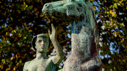 Mann mit Pferd (1957)