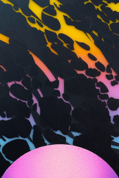 Rachel Strum, Last light, 2025. Courtesy of Hashimoto Contemporary