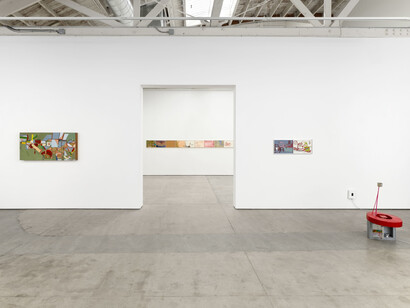 Molly Rose Lieberman, My paradise, exhibition view. Courtesy of Matthew Brown Gallery