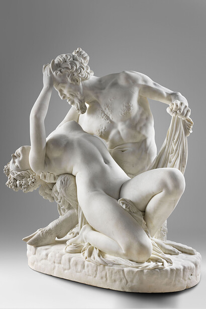 1834 Satyre et bacchante