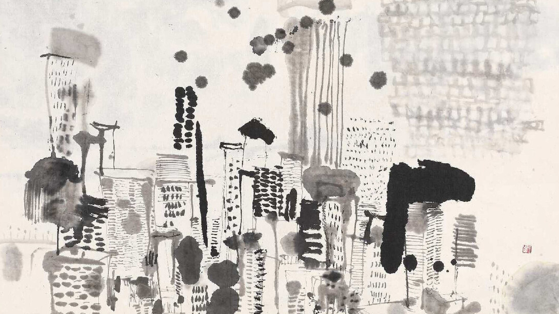 Jimin Bae, City in a drop (detail), 2025. Courtesy of Kate Oh Gallery