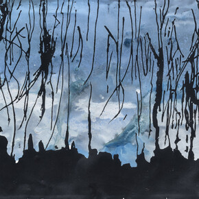 Hernán Salamanco, Friso juncos 1 (detail), 2025. Courtesy of Herlitzka & Co