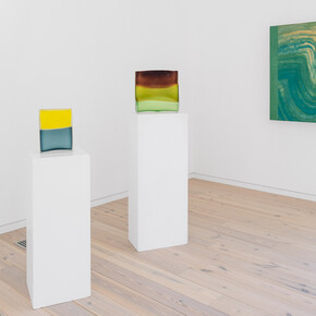 Moira Dryer and Laura de Santillana, Air and Light, installation view. Courtesy of James Barron Art