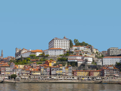 Ribeira do Porto, região situada na margem do Rio Douro, na cidade de Porto, Portugal