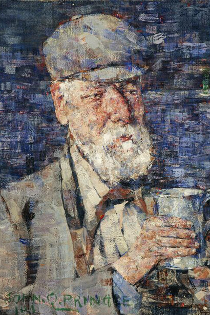 John Quinton Pringle
Study of a Head (or Man with a Drinking Mug)