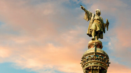 La Colonne Christophe Colomb Barcelone