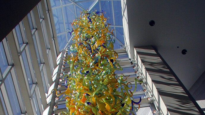 Dale Chihuly Glass. Courtesy of Oklahoma City Museum of Art