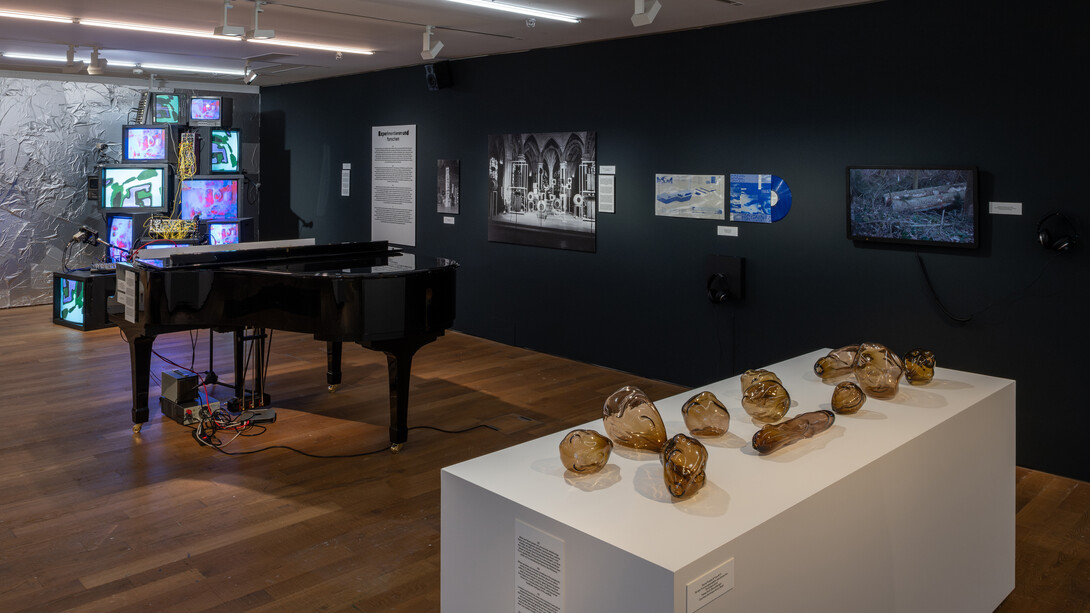Pling ! Écouter le design, vue d'exposition. Avec l'aimable autorisation du Museum für Gestaltung