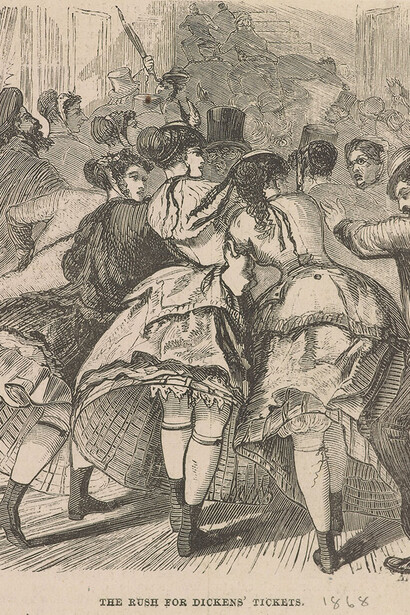 Charles Dickens and the Spirit of Christmas. Courtesy of Morgan Museum