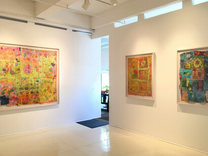 Magical Colors Emerging from the Show, Exhibition view. Courtesy of Walter Wickiser Gallery