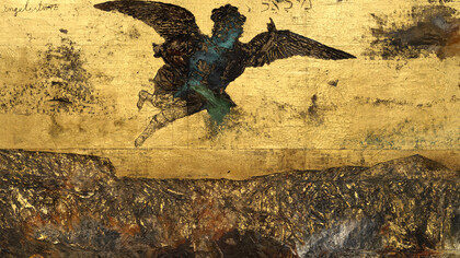 Anselm Kiefer, Angeli caduti, Palazzo Strozzi, Firenze, 2024. Photo Ludovica Arcero, 
SayWho 