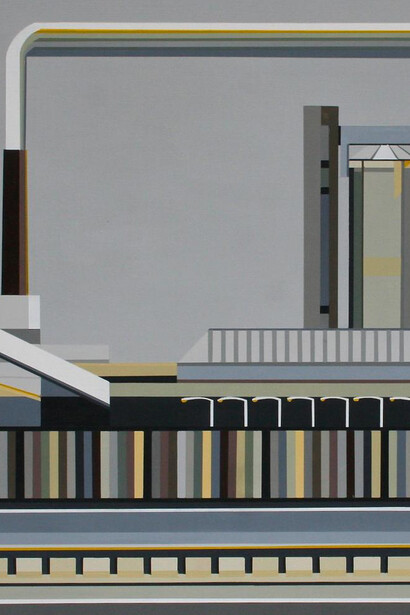 Kate Jackson, Sugar Beet Factory II Spring (detail)