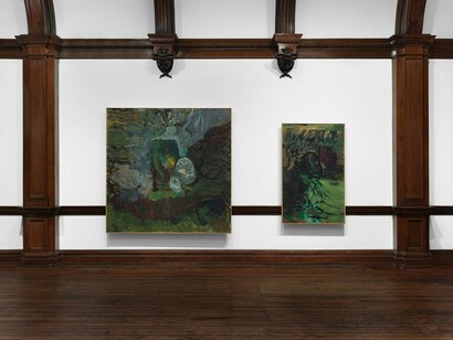 Per Kirkeby, Natures mortes, exhibition view. Courtesy of Michael Werner Gallery