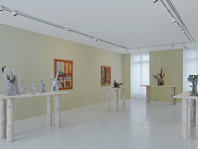 Into the Trees. Courtesy of Gagosian