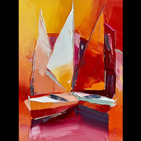 Maestra Skani, Colors of Love, 2023. Courtesy of the artist and Galerie Mourlot