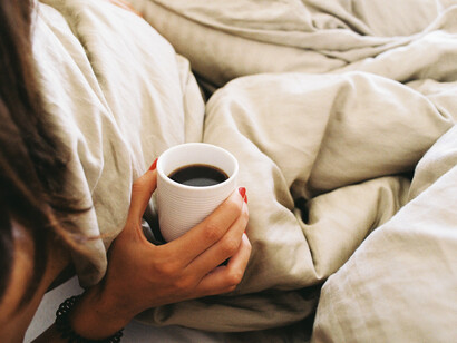 Kaffe ans Bett. Foto: Konstantin Arnold