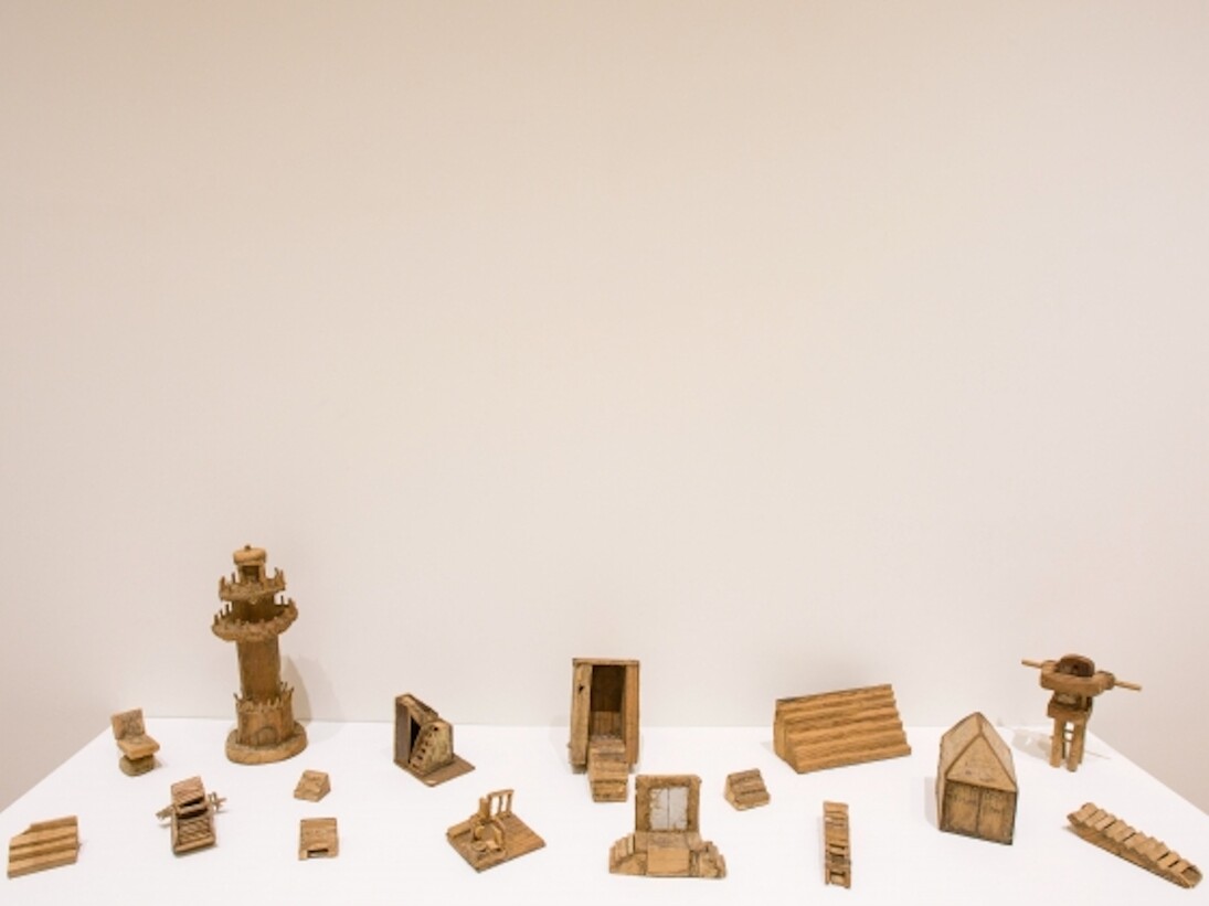 John Byam. Unearthed, exhibition view. Courtesy of Andrew Edlin Gallery