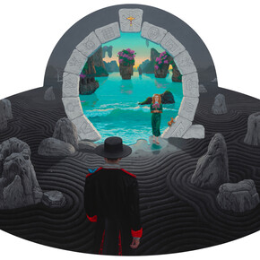 Josh Tiessen, Alpha and Omega. Courtesy of the artist and Rehs Contemporary