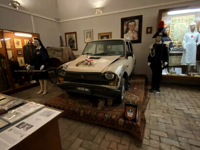 Una sala del Museo Storico Giuseppe Beccari di Voghera