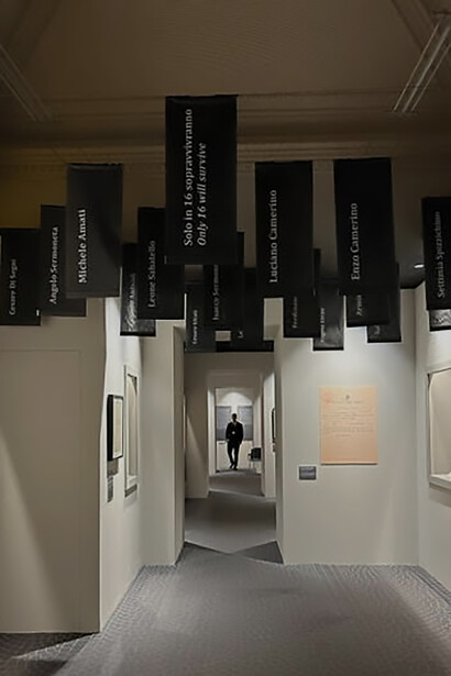 The Drowned exhibition at the Capitoline Museums, Rome, Italy 