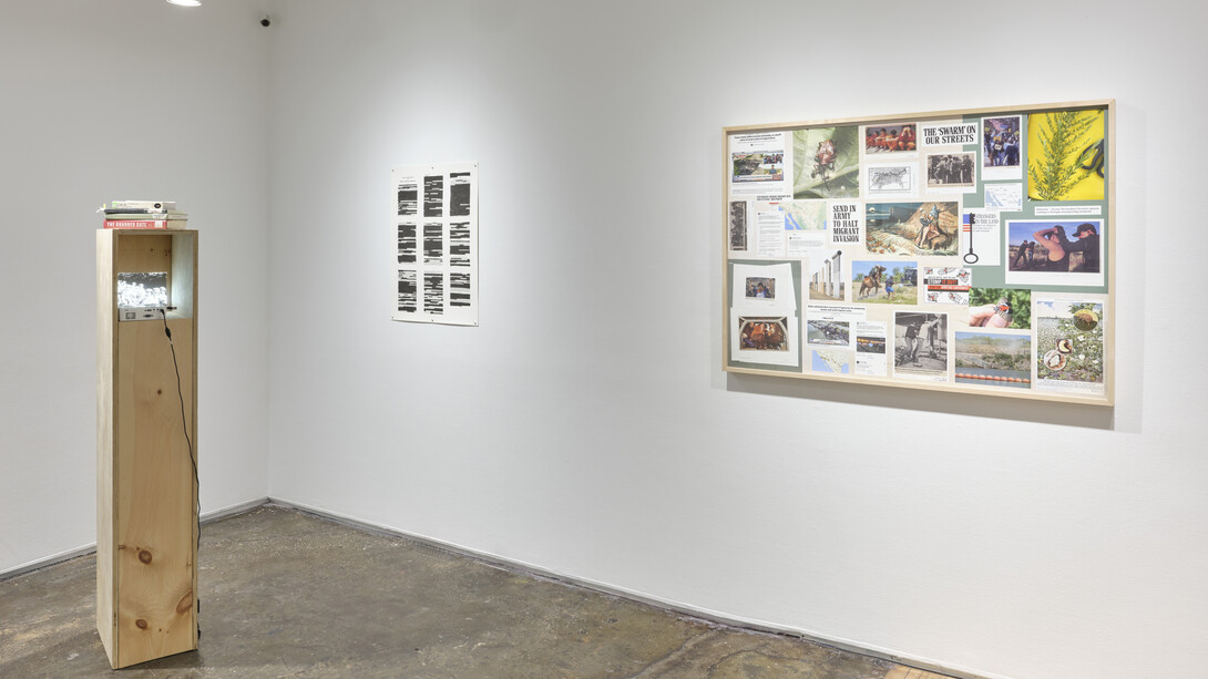 Sandra Erbacher, Invasive Species, Exhibition view, 2023. Courtesy of A.I.R Gallery