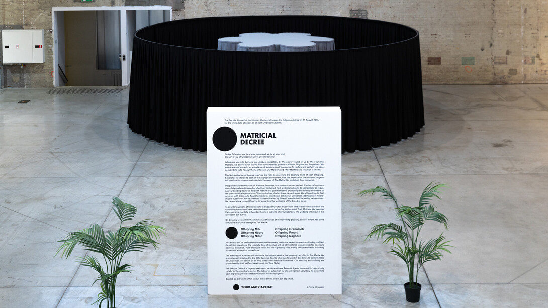 Candice Breitz, Off voices, vue d'exposition. Avec l'aimable autorisation de BPS22
