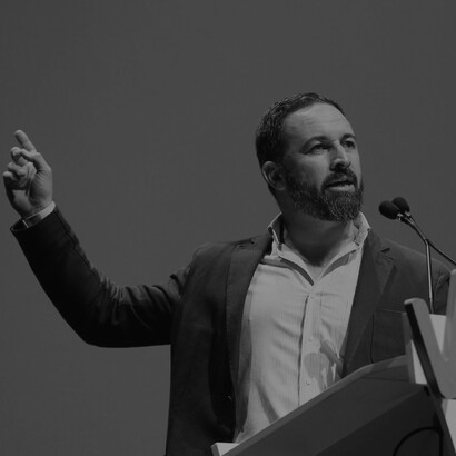 Santiago Abascal, presidente del partido de derecha Vox