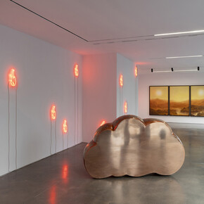 Laurent Grasso, Clouds theory, exhibition view. Courtesy of Pedro Cera 