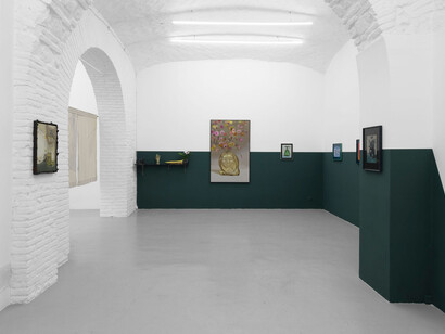 Thomas Braida, Tacciono i fiori, vista della mostra. Per gentile concessione della Galleria Monitor