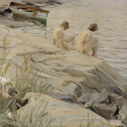 Anders Zorn, Im freien, 1890. Mit freundlicher genehmigung der Hamburger Kunsthalle