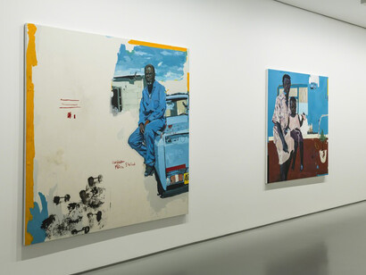 If You Keep Going South You'll Meet Yourself, Exhibition view. Courtesy of Tyburn Gallery