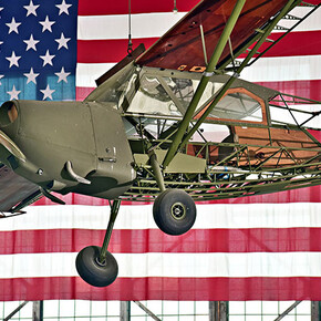 Stinson L-5E Sentinel. Courtesy of Pearl Harbor Aviation Museum