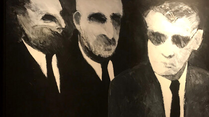 José Miguel Rojas; Imágenes del poder, 1988. Foto cortesía del MAC