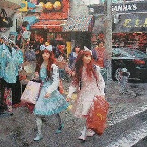 Römer + Römer, Face to Face, 2010, Oil on canvas, 79 x 104 inches