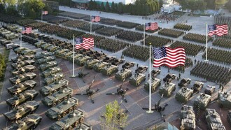 A fraction of the strength of the U.S. military arsenal